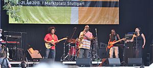 Manu Dibango - Stuttgart 17.07.2013 - 2