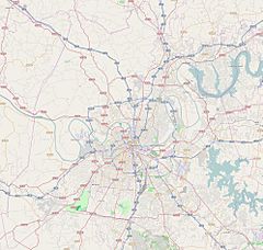 Bellevue, Tennessee is located in Nashville