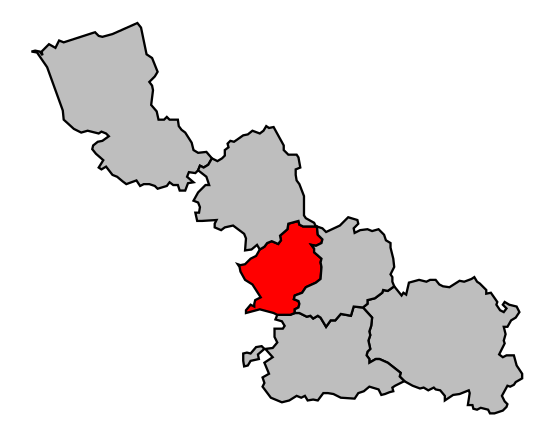 Map arrondissement code 593