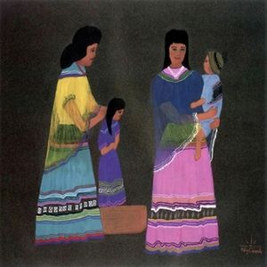 Mary Gay Osceola - Seminole Mothers and Children
