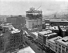 McKay Tower construction