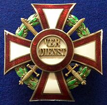 Military Merit Cross 1st class with war decoration badge (Austria 1916-1918) - Tallinn Museum of Orders.jpg