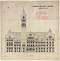 Municipal and County Buildings Toronto July 1887