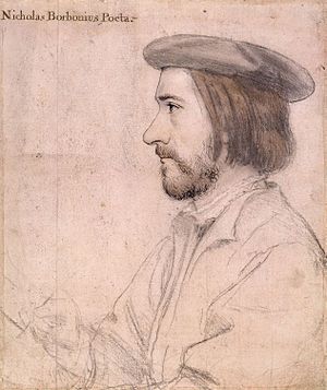 Nicholas Bourbon by Hans Holbein the Younger