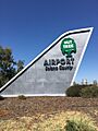 Nut Tree Airport sign in Vacaville