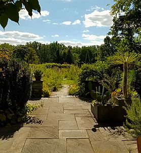 Path, Chanticleer Garden, Pennsylvania, USA