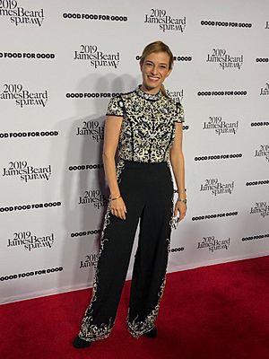 Pati Jinich at the James Beard Media Awards, Apr 2019.jpg