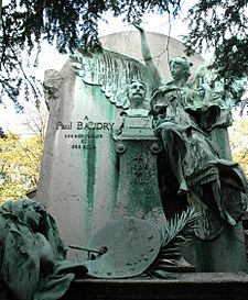 Paul Baudry's grave, Pere Lachaise, Paris