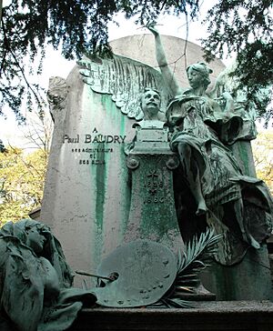 Paul Baudry's grave, Pere Lachaise, Paris