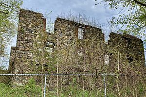 Plaster Mill, Stanhope, NJ - looking northwest