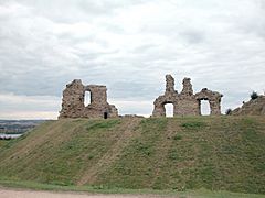 Remains of Castle, Sandal Magna - geograph.org.uk - 35344.jpg
