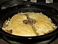 Round steak and kidney pie - 3