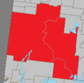Rouyn-Noranda Quebec location diagram