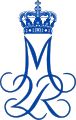 Royal Monogram of Queen Margrethe II of Denmark