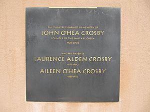 SFO-Crosby plaque outside theatre