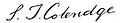 Samuel Taylor Coleridge signature