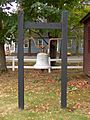 Schoolhouse bell at Massacoh Plantation