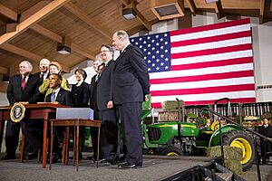 Signing of the Agricultural Act of 2014 (12373729785) (cropped)