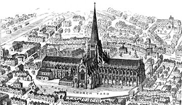 St Paul's old. From Francis Bond, Early Christian Architecture. Last book 1913.