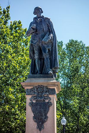 Statue of Robert Treat Paine by Richard E Brooks 1904