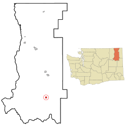 Location of Springdale, Washington