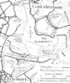 The vicinity of Fricourt and Contalmaison, 1916