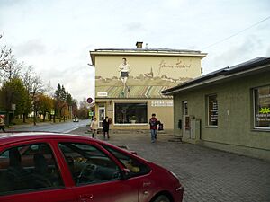 The wall. Dedicated to Jānis Dāliņš, famous latvian sportsman (walker) - panoramio