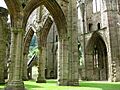 Tintern Abbey east end columns