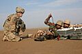 U.S. Army advise and assist soldier Iraq Nov 2015