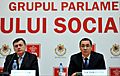 Victor Ponta si Crin Antonescu la prezentarea Strategiei de Dezvoltare a Retelei de Autostrazi 2014-2018 in cadrul Grupurilor parlamentare reunite ale USL (5) (11189006446)