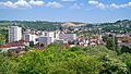 Vue sur le centre de Cusset depuis Montbeton