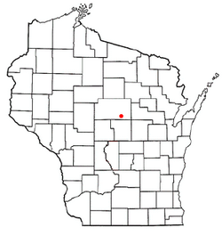 Location of Guenther, Wisconsin