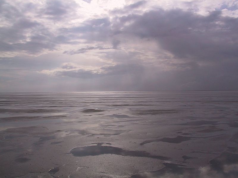Waddenzee zon