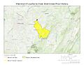 Watershed of Loyalhanna Creek (Kiskiminetas River tributary)