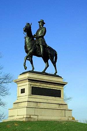 Winfield S. Hancock Gettysburg statue