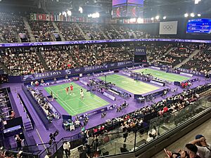 Épreuve Badminton Jeux Olympiques 2024 Arena Porte Chapelle - Paris XVIII (FR75) - 2024-07-28 - 68