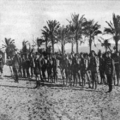 חיילים עבריים במדבר סיני בשנת 1918 (בתוך אלבום מתנה לאליעזר וסיני וסרמן מיעקב בן-PHAL-1621100
