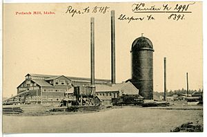 08393-Potlatch, Idaho-1906-Potlatch Mill-Brück & Sohn Kunstverlag