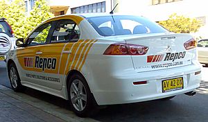 2007-2008 Mitsubishi Lancer (CJ) VR sedan 01