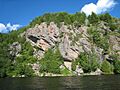 200 Foot Cliffs in North Bay