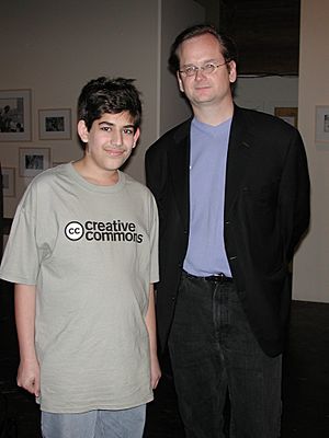 Aaron Swartz and Lawrence Lessig