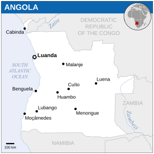 Angola - Location Map (2013) - AGO - UNOCHA.svg