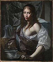 Artemisia Prepares to Drink the Ashes of her Husband, Mausolus