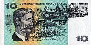 Australian $10 - original series - reverse