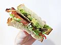Bacon, lettuce, tomato, and avocado
