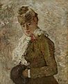 Berthe Morisot Winter aka Woman with a Muff
