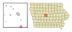 Location of Madrid, Iowa