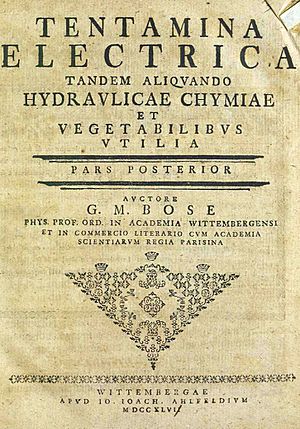 Matthias Bose Facts for Kids