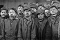 Breaker boys. Smallest is Angelo Ross. Hughestown Borough Coal Co. Pittston, Pa. - NARA - 523384