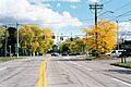 Brighton Monroe County NY Crittenden Road Intersection West Henrietta Road 2001